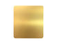 De gouden Kleur borstelde Geanodiseerde Aluminiumcomités 5052 voor de Bouw van Decoratie